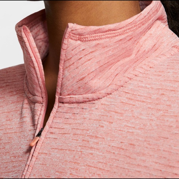 Nike Top Fitted Therma Running 1/2 Zip Long Sleeve - Picture 7 of 7